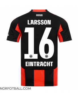 Billige Fotballdrakt Eintracht Frankfurt Hugo Larsson #16 Replika Hjemmedrakt 2025-26 Kortermet Billige Fotballdrakt Eintracht Frankfurt Hugo Larsson #16 Replika Hjemmedrakt 2025-26 Kortermet